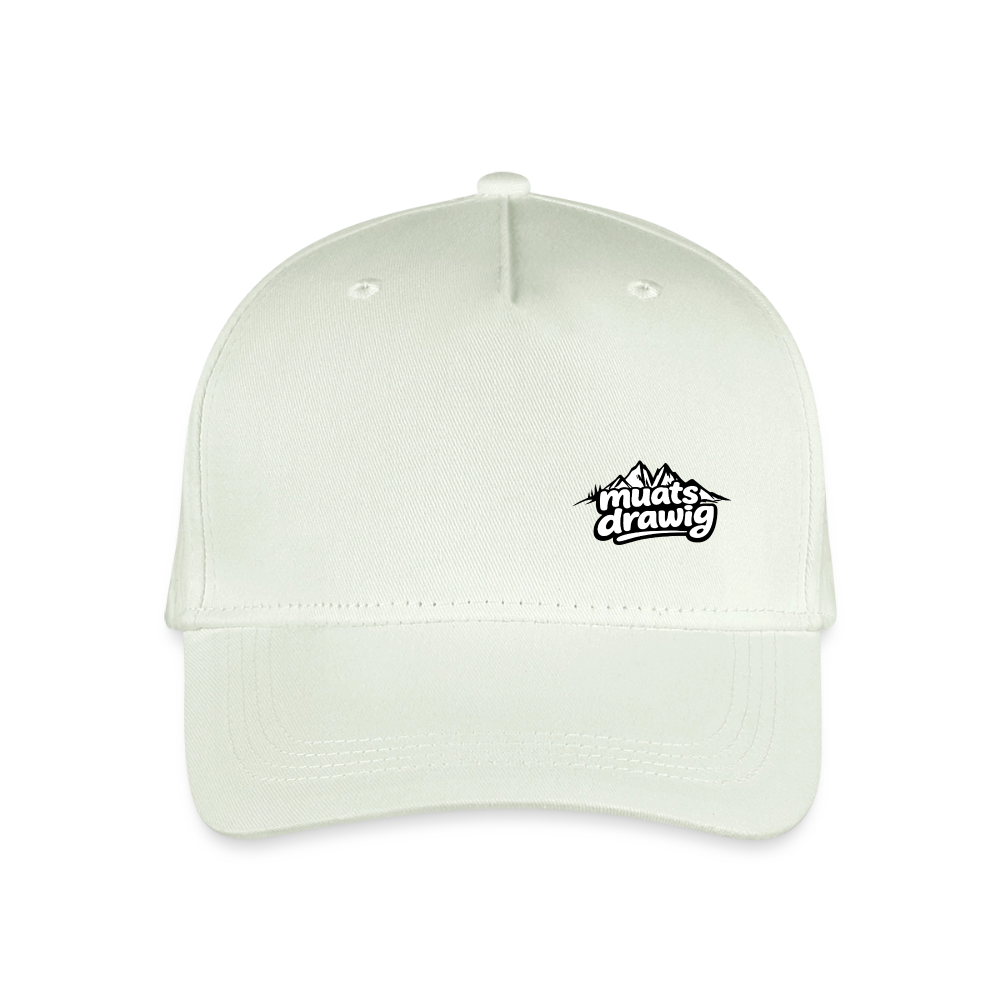 Kinder Bio Basecap - muats drawig - Helles Mintgrün