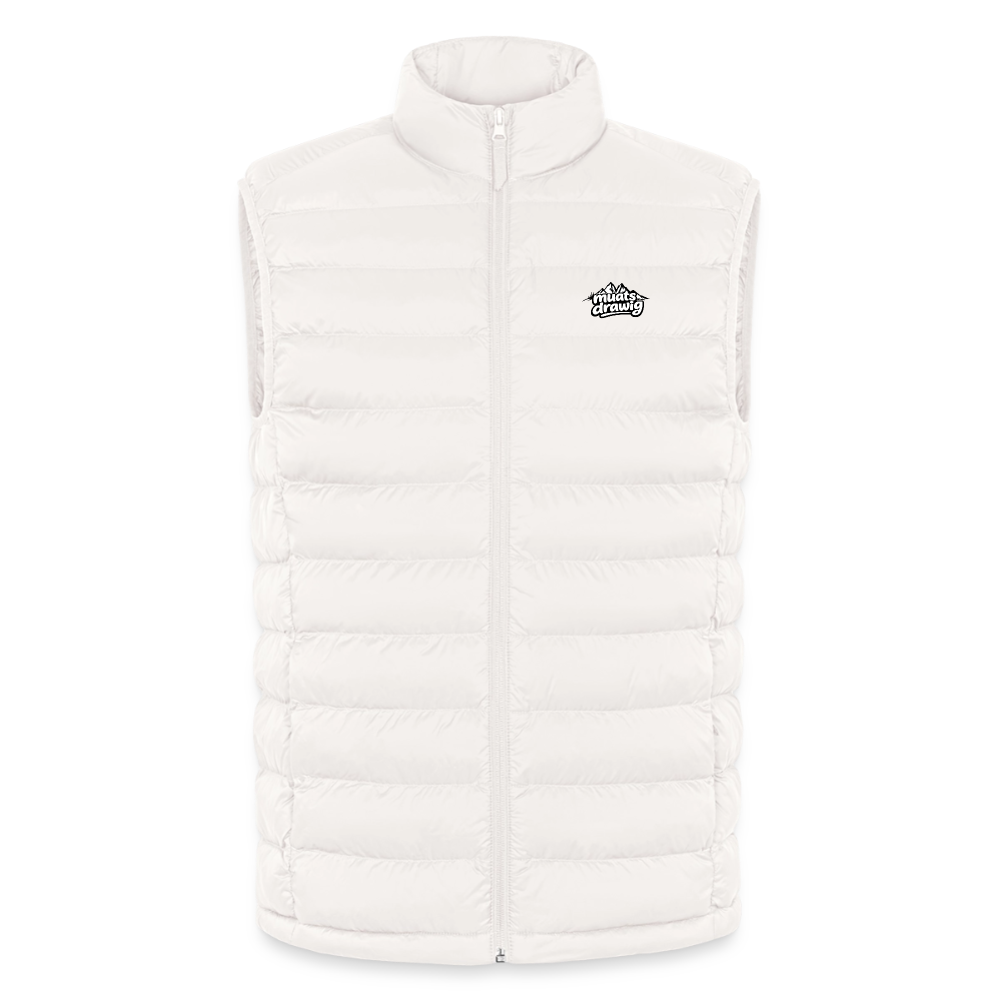 Lightweight Steppweste Unisex - muats drawig - Gebrochenes Weiß