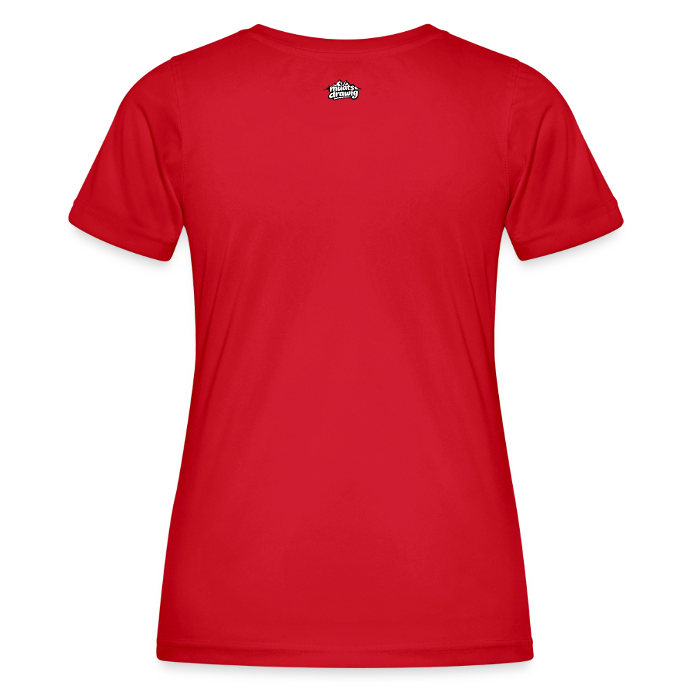 Frauen Funktions-T-Shirt - Dream Team - Rot