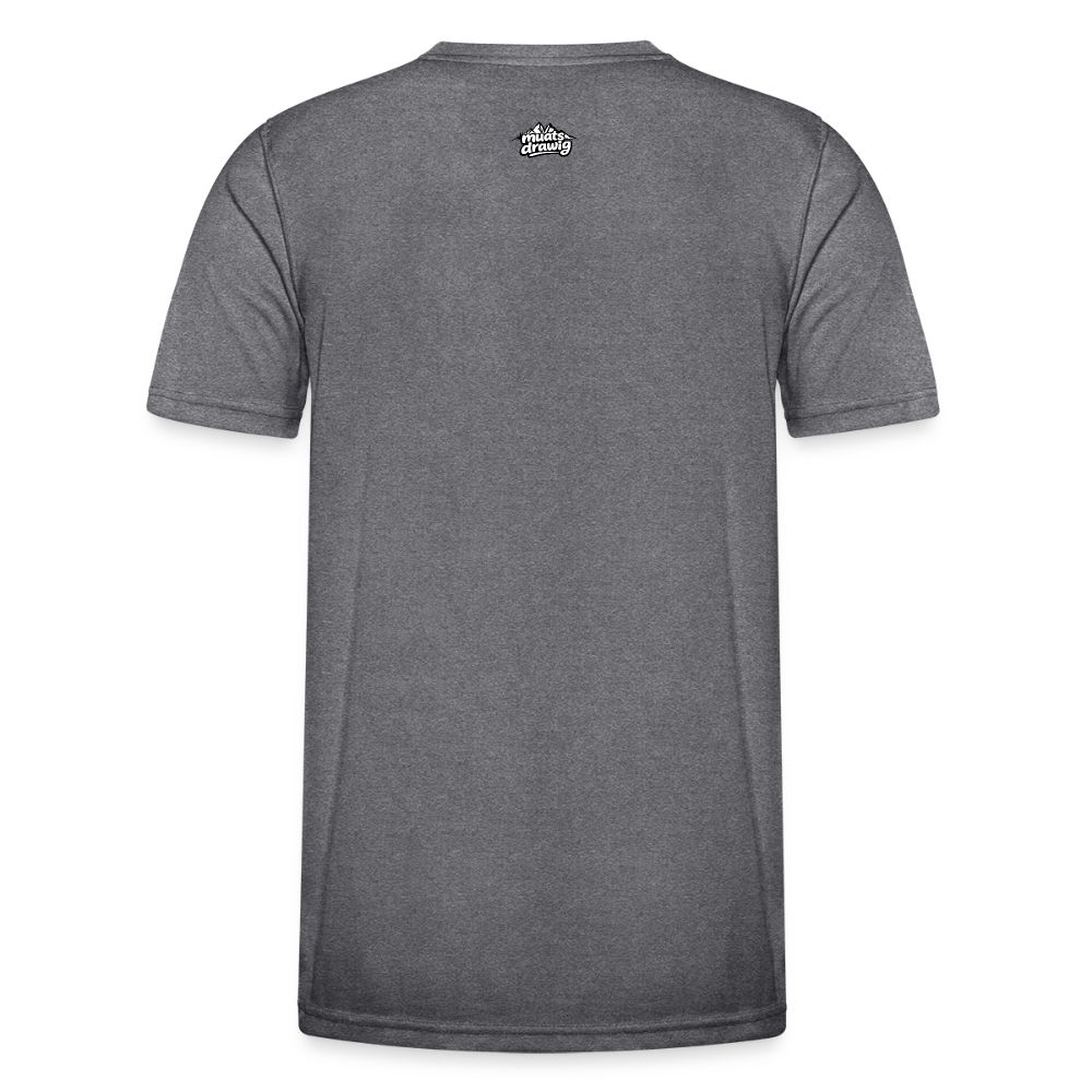Männer Funktions-T-Shirt - Dream Team - dunkle Melange 