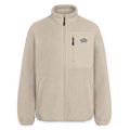Relaxed Fit Unisex Sherpajacke - muats drawig - Beige