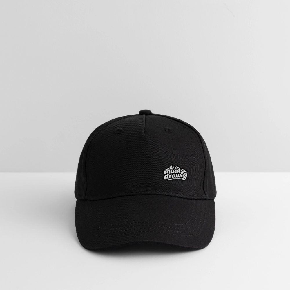 Kinder Bio Basecap - muats drawig - Schwarz