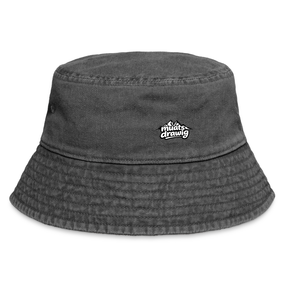 Vintage Wander-Hut Unisex - muats drawig - Vintage Schwarz