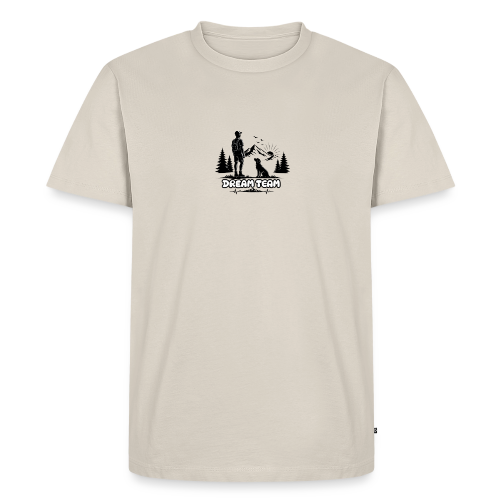 Männer Premium T-Shirt - Dream Team - Beige