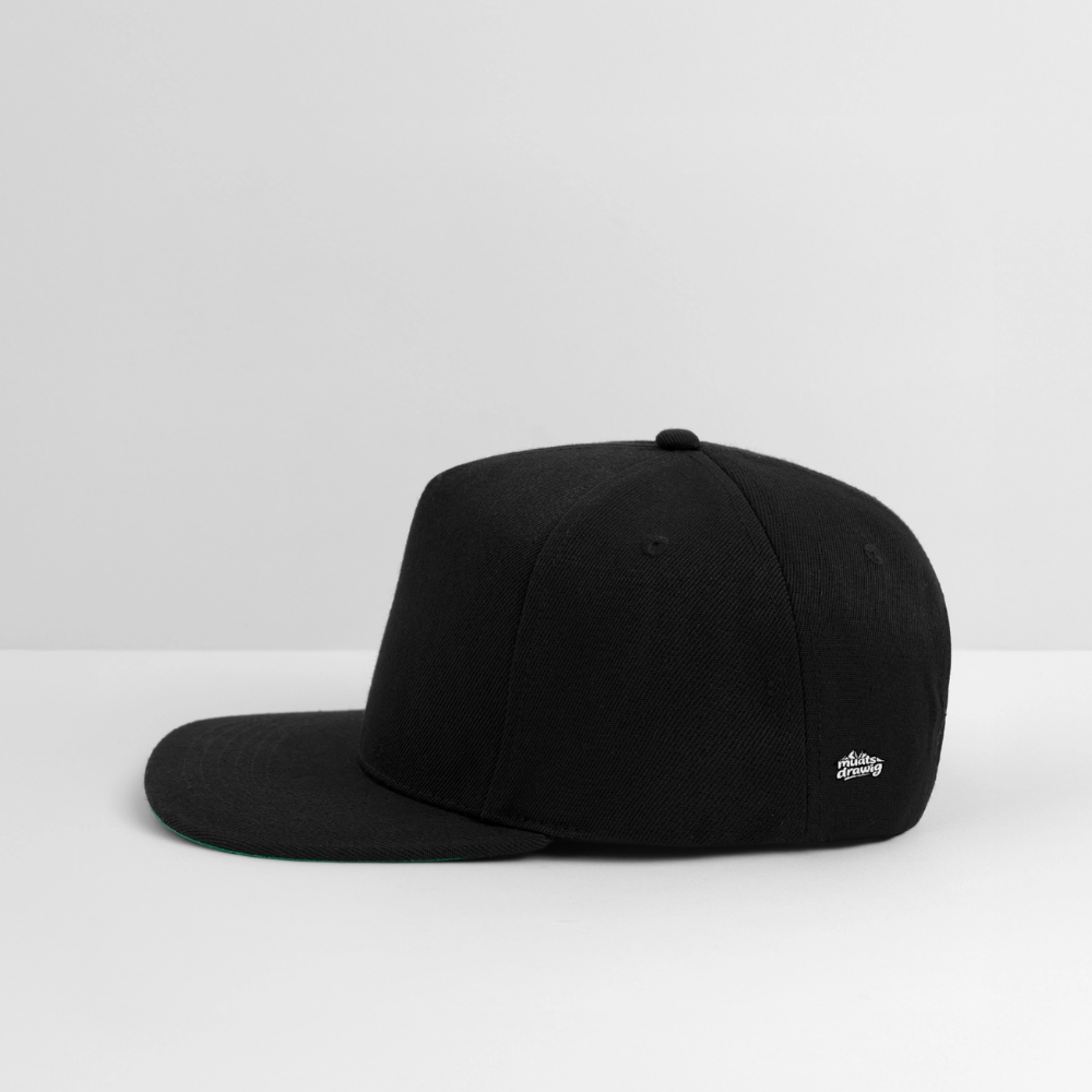 Frauen Snapback Cap Unisex - Dream Team - Schwarz/Schwarz