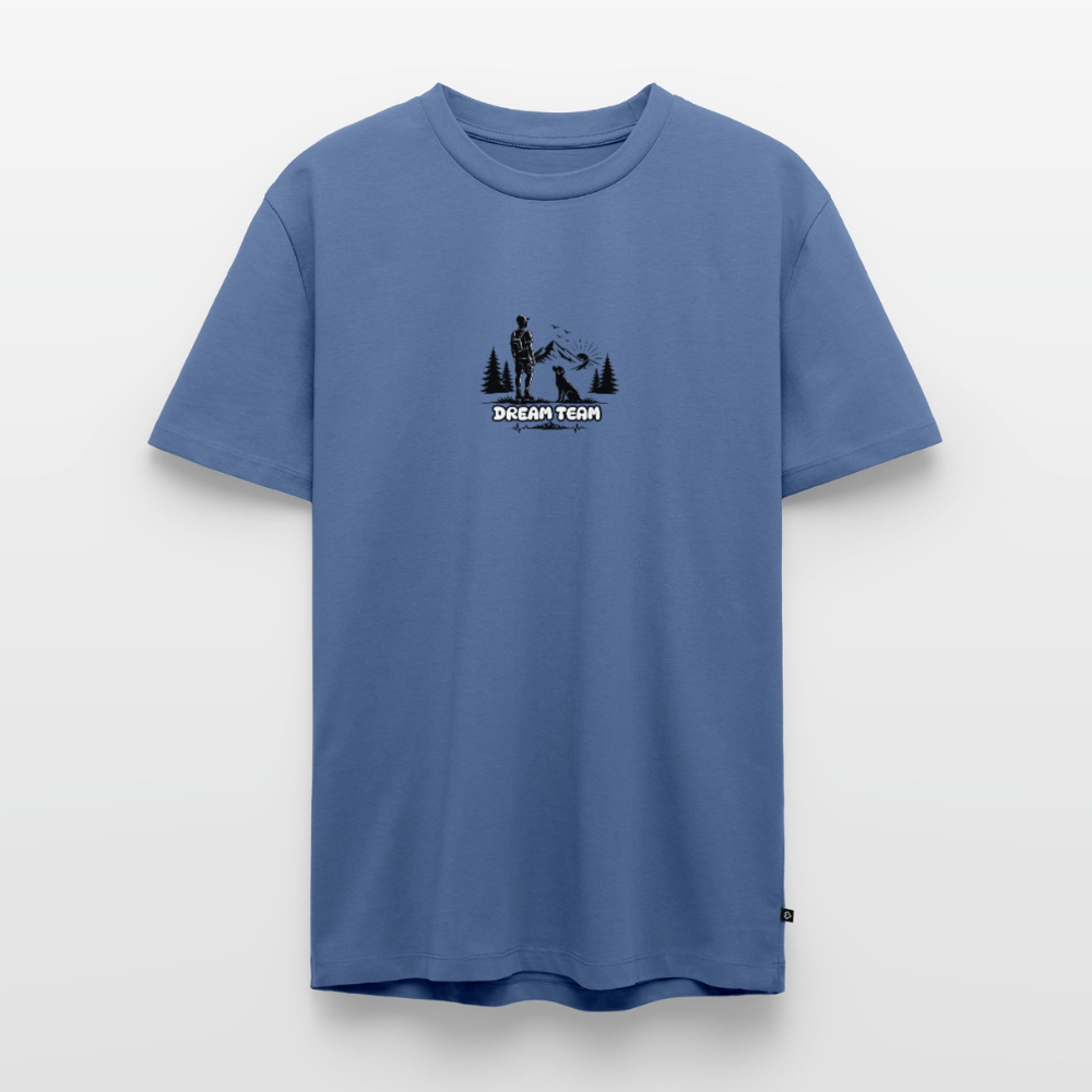 Männer Premium T-Shirt - Dream Team - Taubenblau
