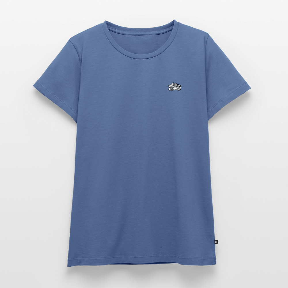 Frauen Premium T-Shirt - muats drawig - Taubenblau