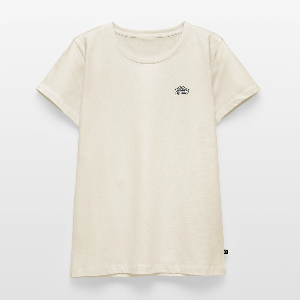 Frauen Premium T-Shirt - muats drawig - Naturweiß