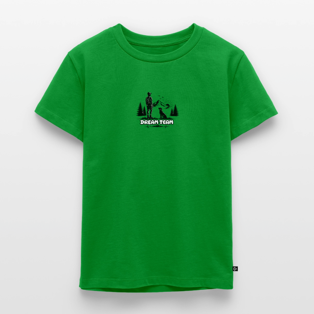 Kinder Premium T-Shirt Jungs - Dream Team - Grün