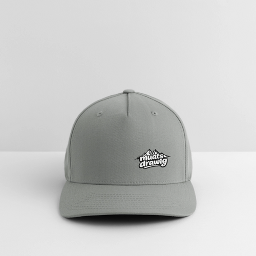 Flexfit Cap - muats drawig - Grüngrau