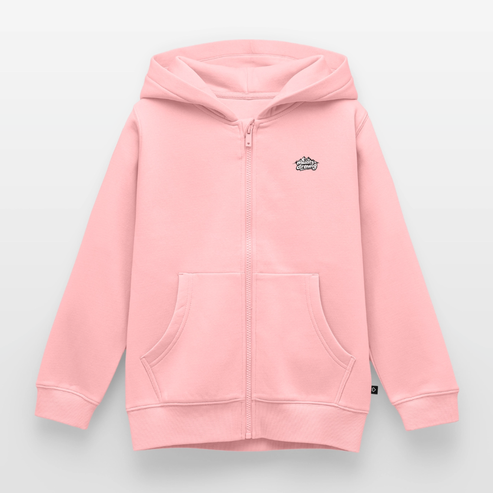 Kinder Premium Kapuzenweste - muats drawig - Rosa