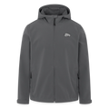 Recycelte Männer Softshell-Jacke - muats drawig - Anthrazit