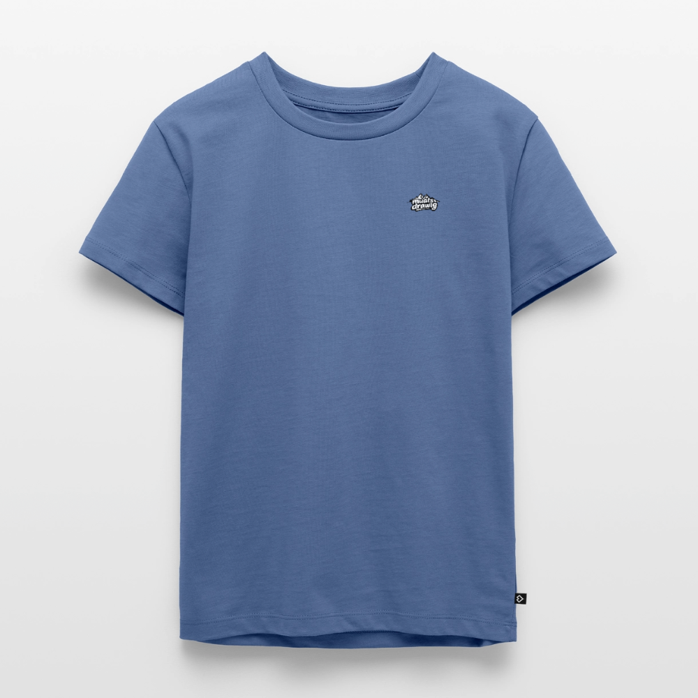 Kinder Premium T-Shirt - muats drawig - Taubenblau