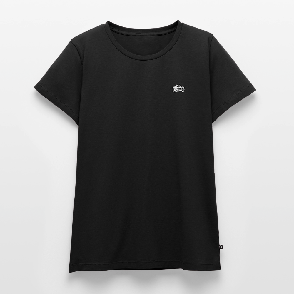 Frauen Premium T-Shirt - muats drawig - Schwarz
