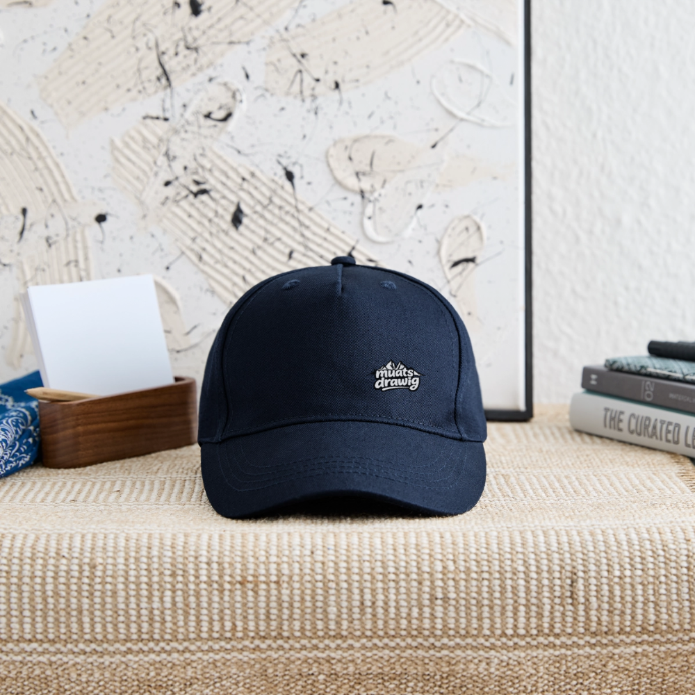 Kinder Bio Basecap - muats drawig - Navy