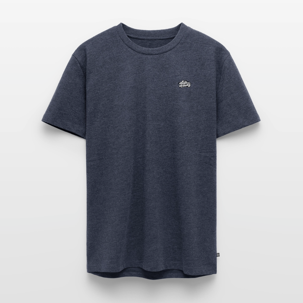 Männer Premium T-Shirt - muats drawig - Jeansblau 