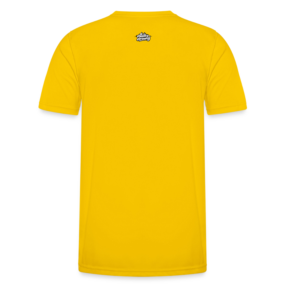 Männer Funktions-T-Shirt - Dream Team - Eigelb