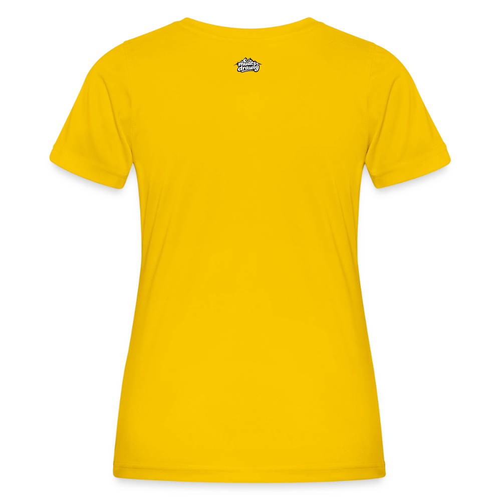 Frauen Funktions-T-Shirt - Dream Team - Eigelb