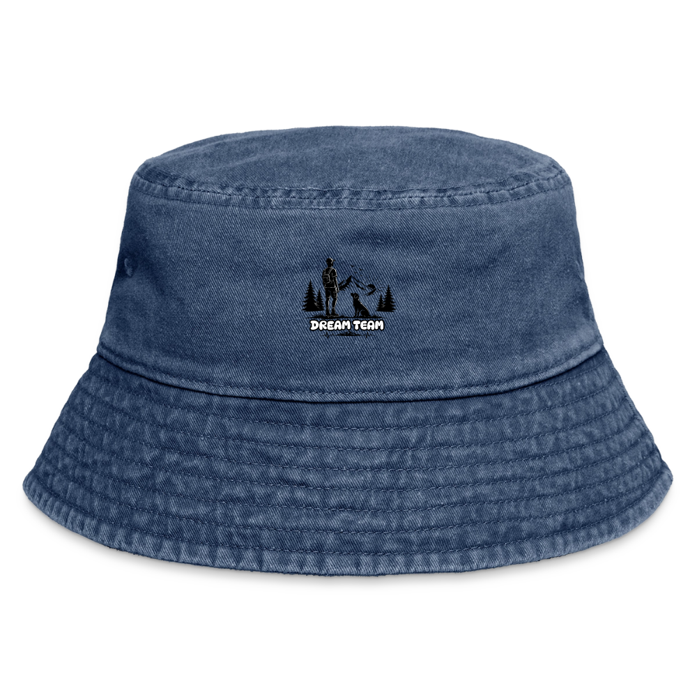 Männer Vintage Wander-Hut - Dream Team - Vintage Denim