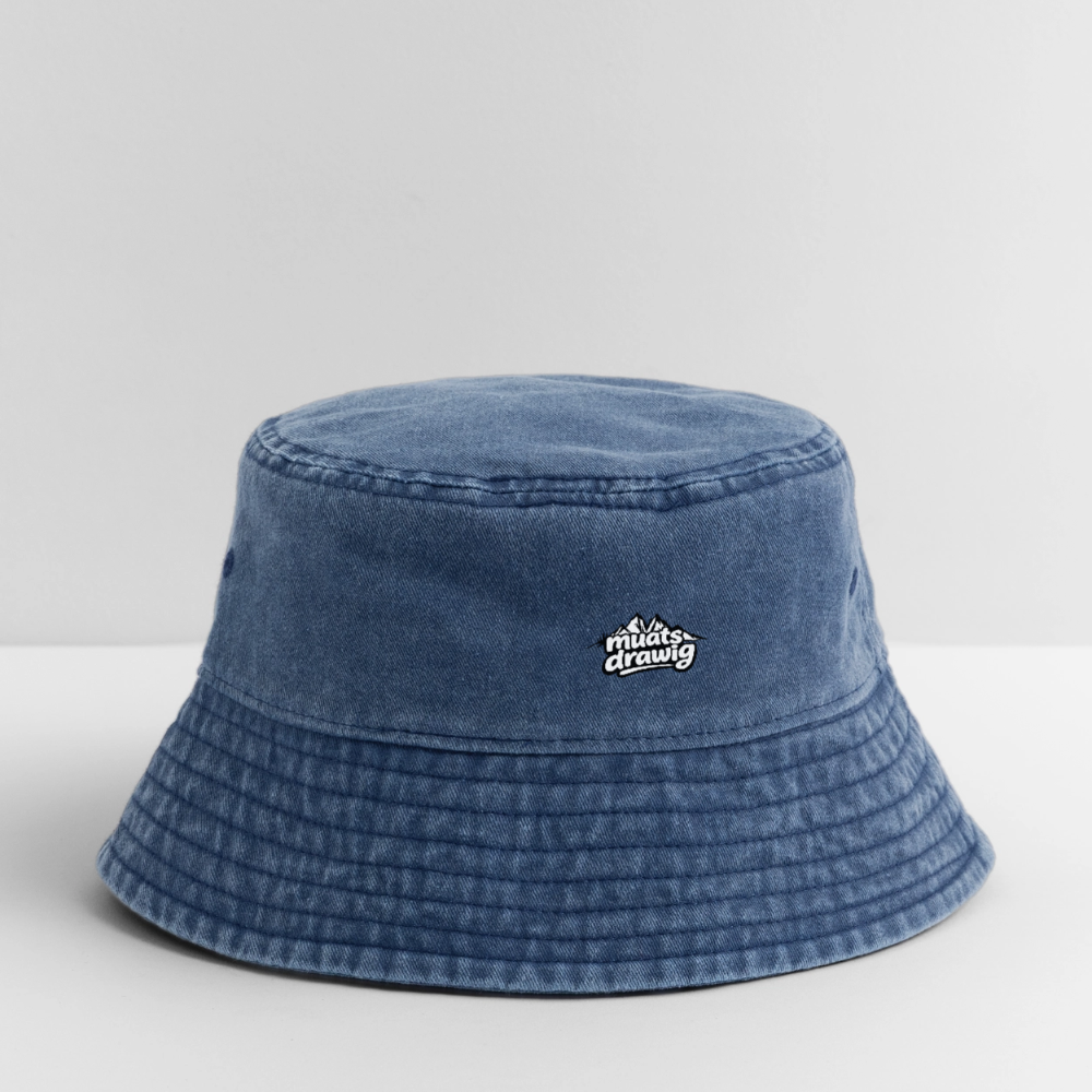 Vintage Wander-Hut Unisex - muats drawig - Vintage Denim