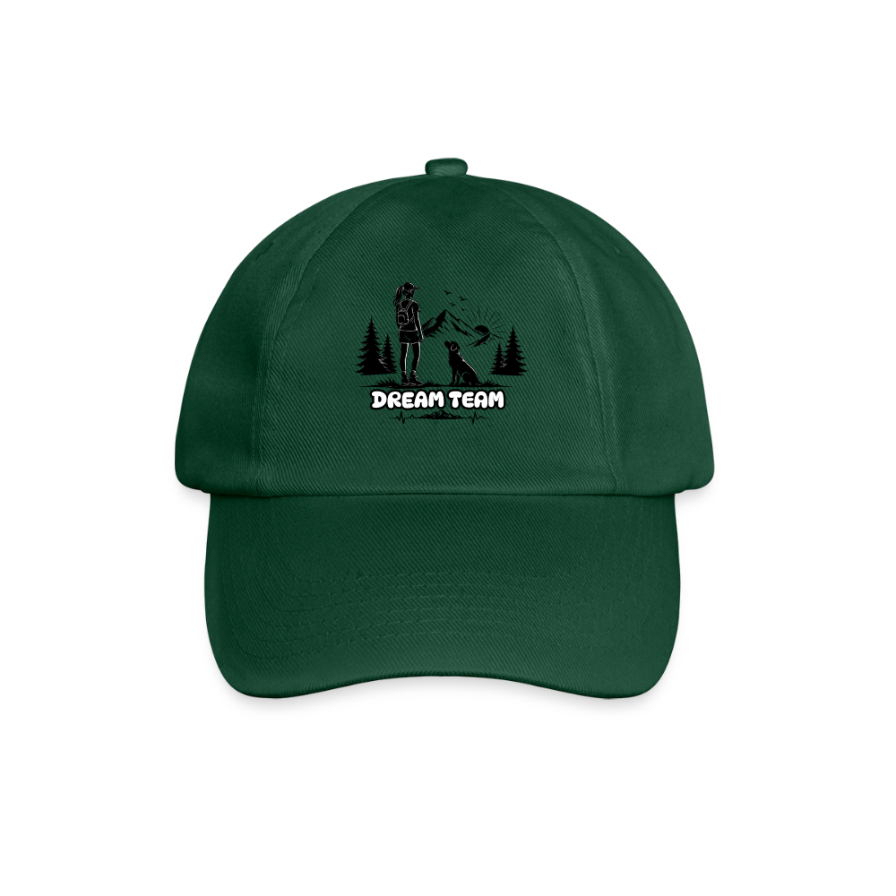 Frauen Baumwoll-Baseballkappe Unisex - Dream Team - Flaschengrün