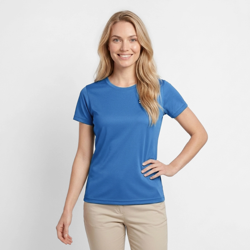 Funktions-T-Shirt Frauen - muats drawig - Königsblau