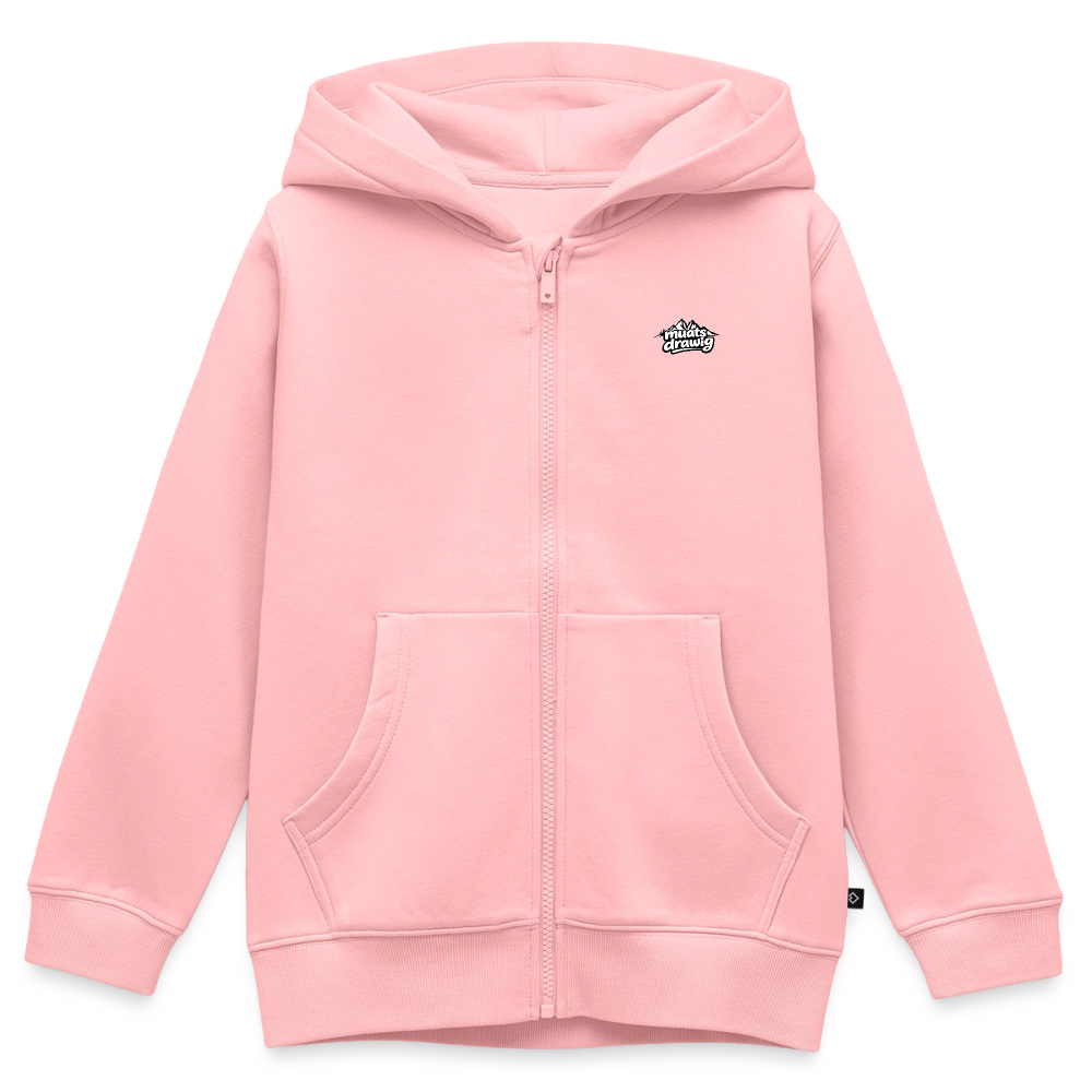 Kinder Premium Kapuzenweste - muats drawig - Rosa