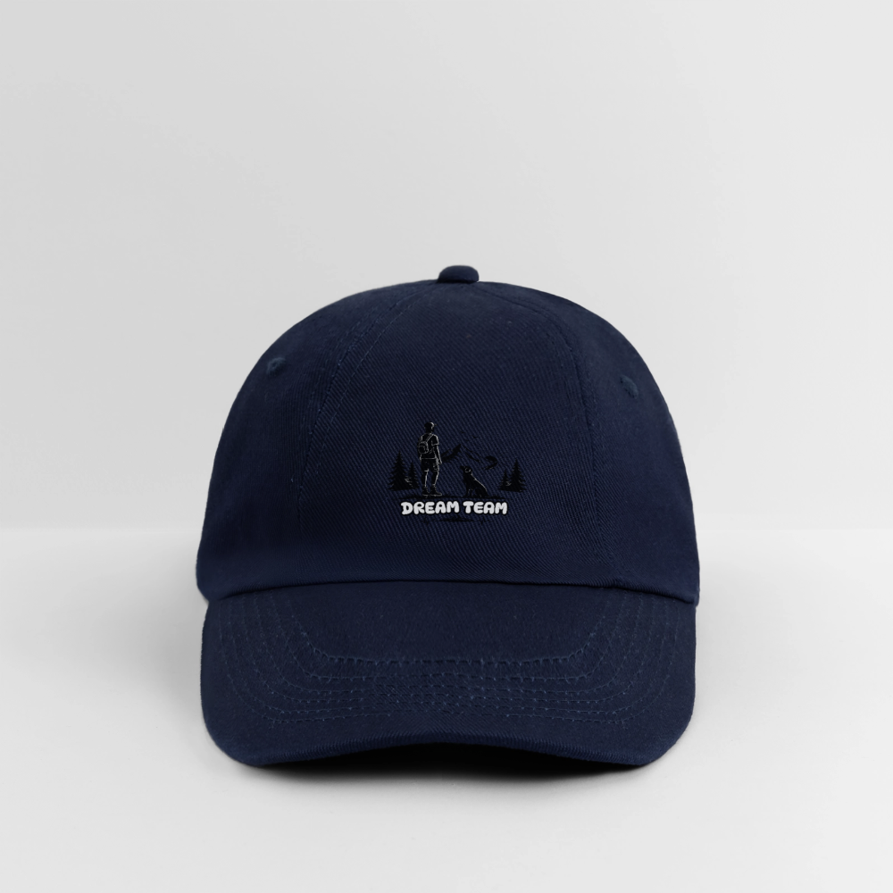Männer Baumwoll-Baseballkappe Unisex - Dream Team - Blau/Blau