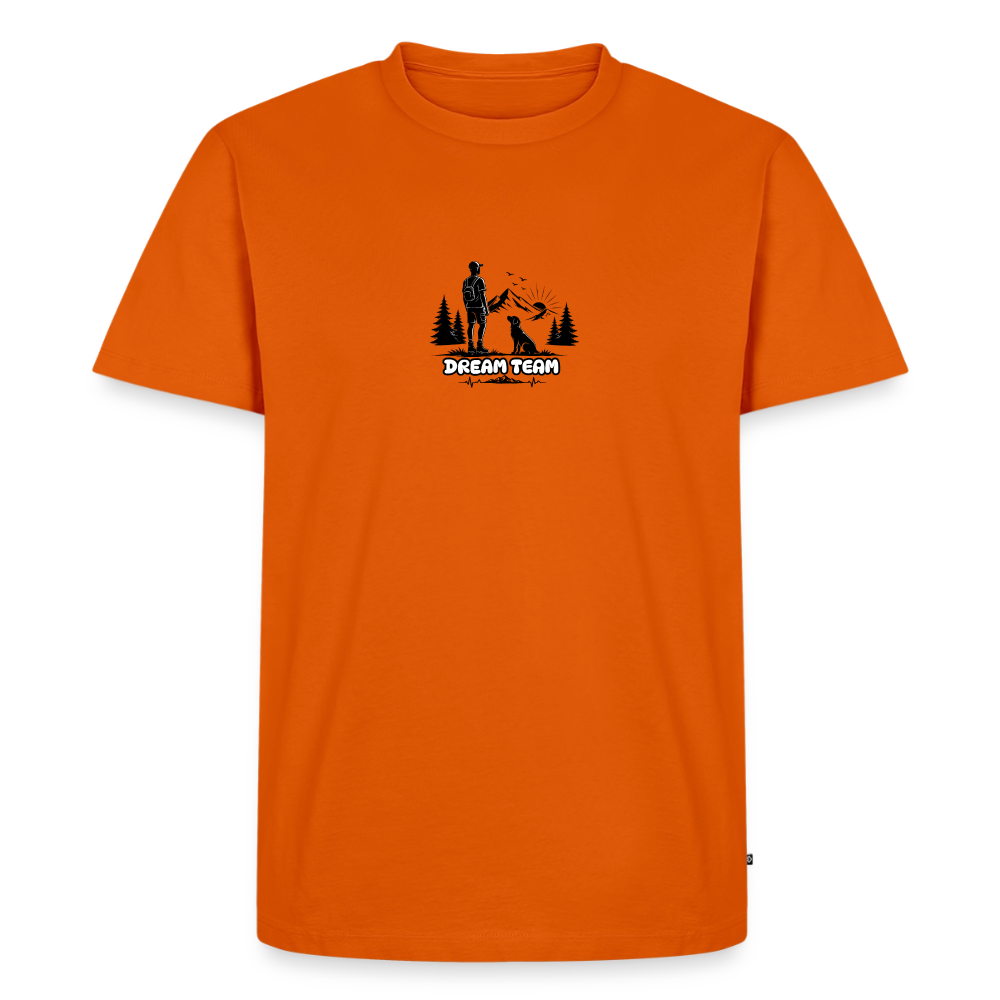 Männer Premium T-Shirt - Dream Team - Orange 