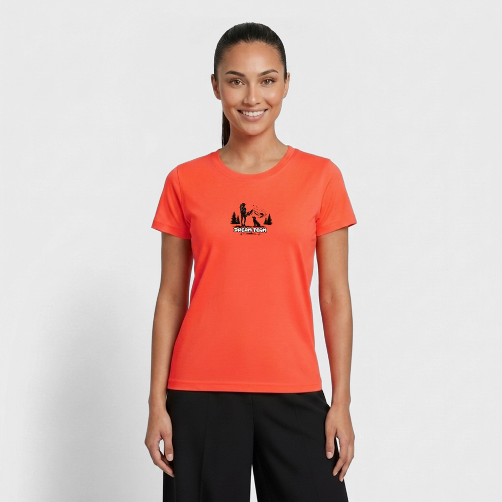 Frauen Funktions-T-Shirt - Dream Team - Grenadine