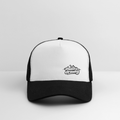 Trucker Cap Unisex - muats drawig - Weiß/Schwarz