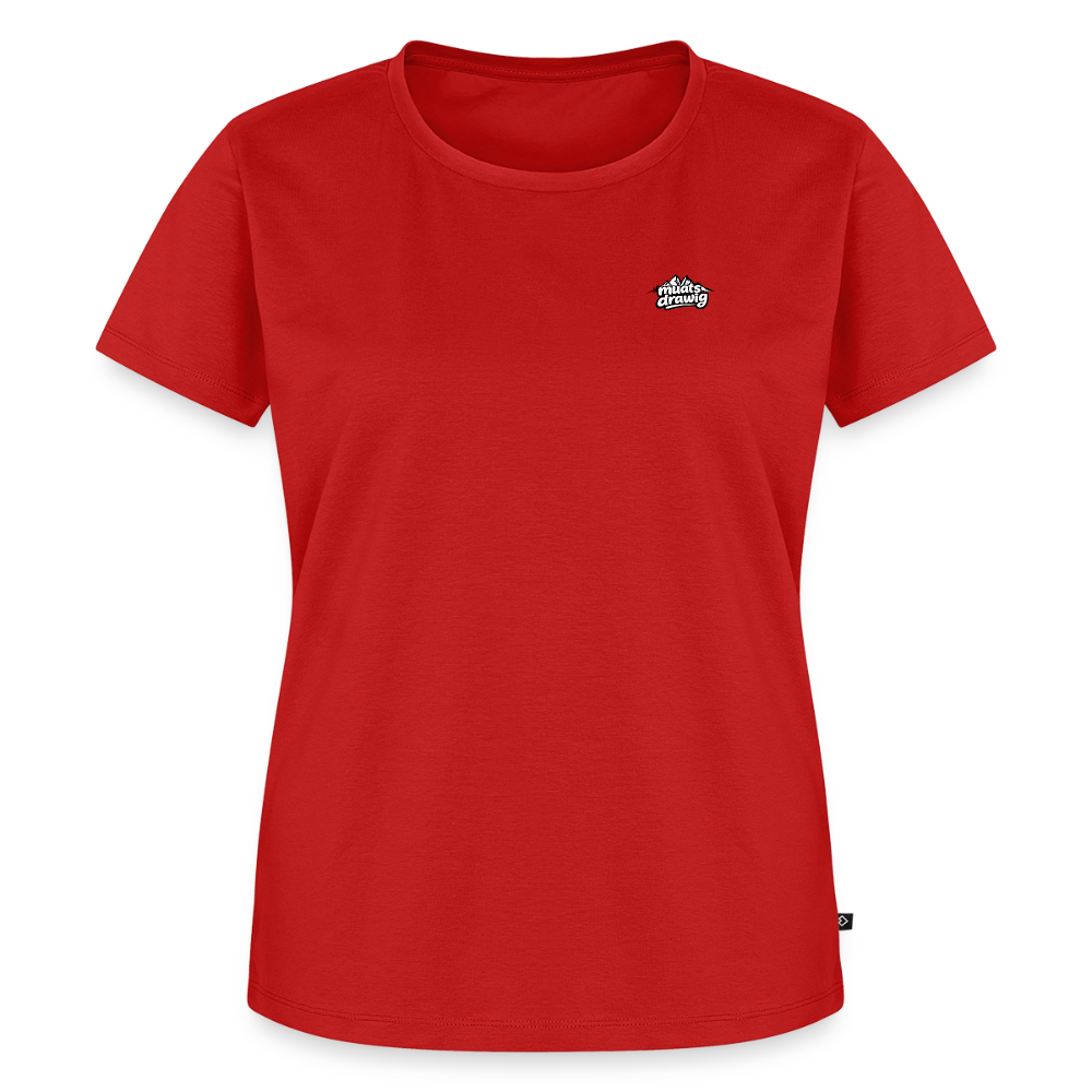 Frauen Premium T-Shirt - muats drawig - Rot