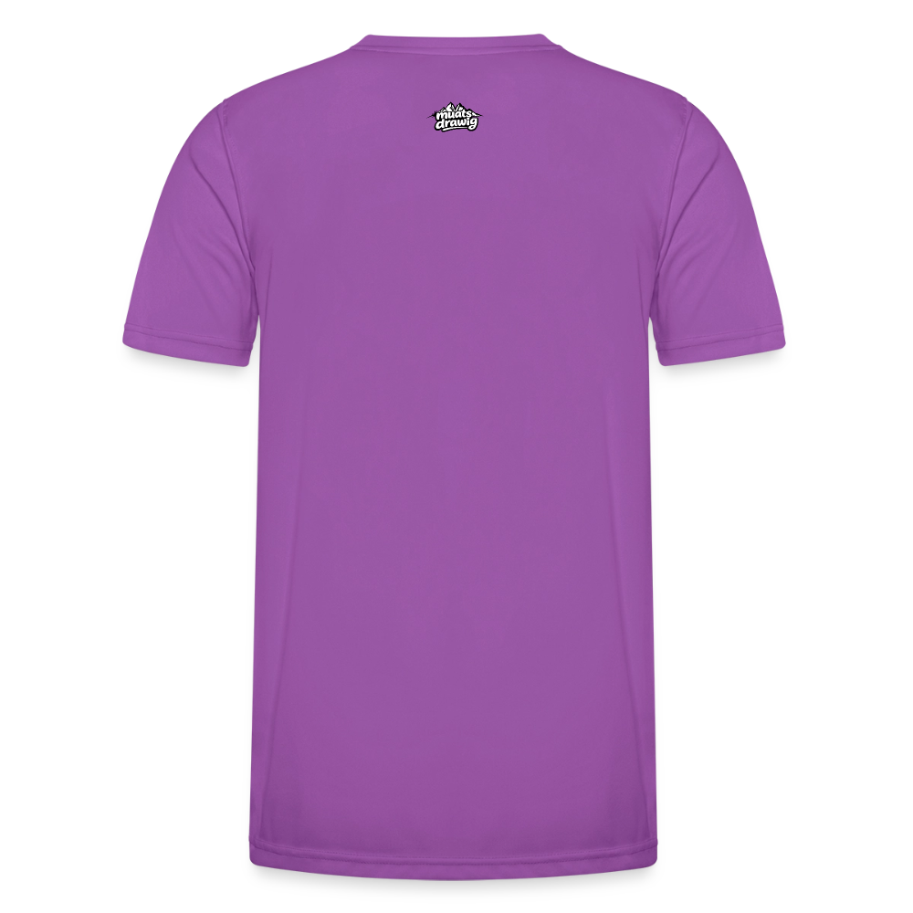 Männer Funktions-T-Shirt - Dream Team - Violett