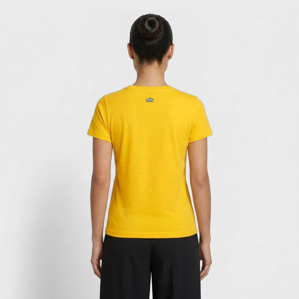 Frauen Funktions-T-Shirt - Dream Team - Eigelb