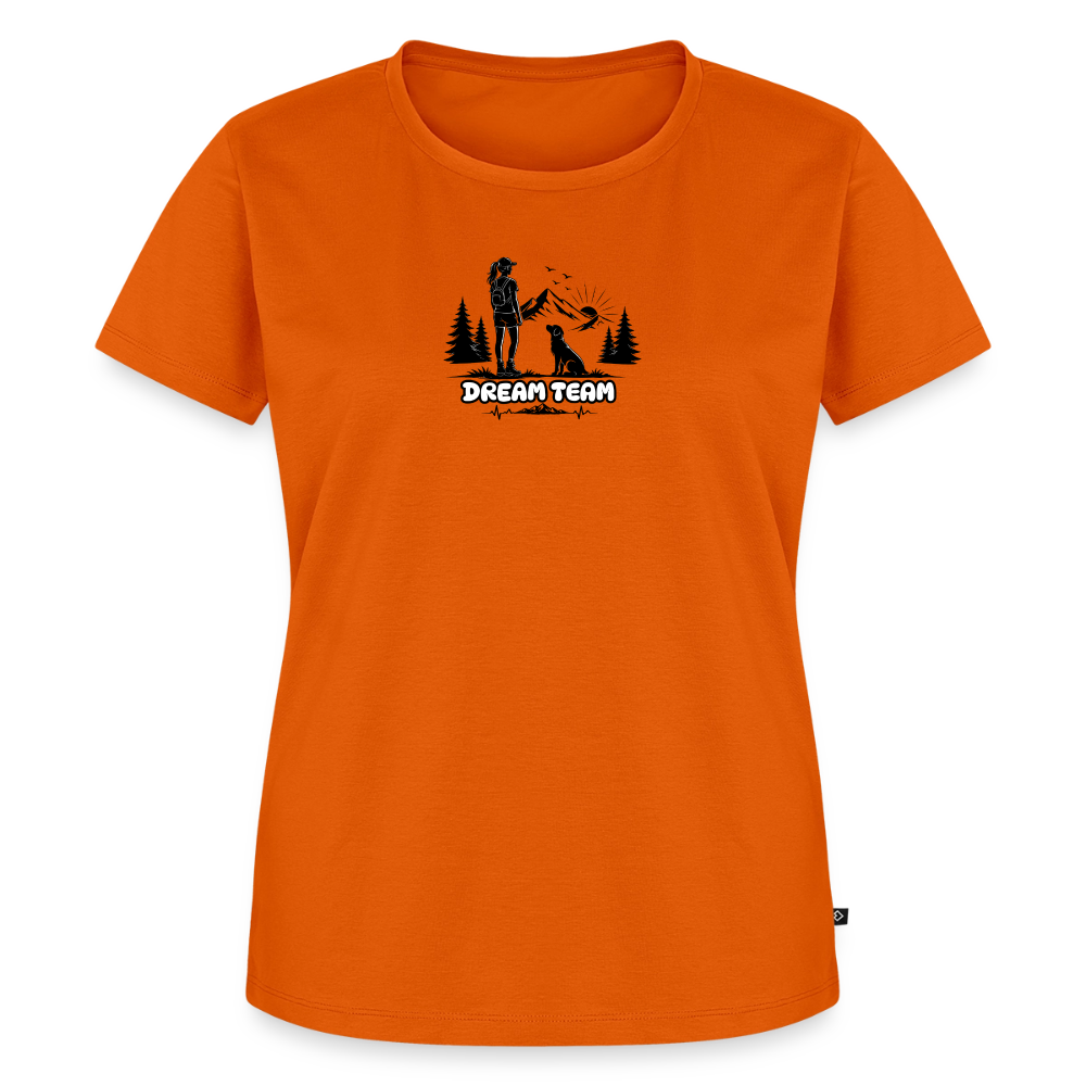 Frauen Premium T-Shirt - Dream Team - Orange 