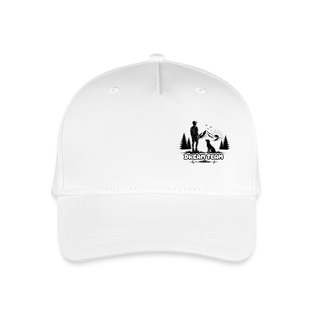 Jungs - Kinder Bio Basecap - Dream Team - Weiß