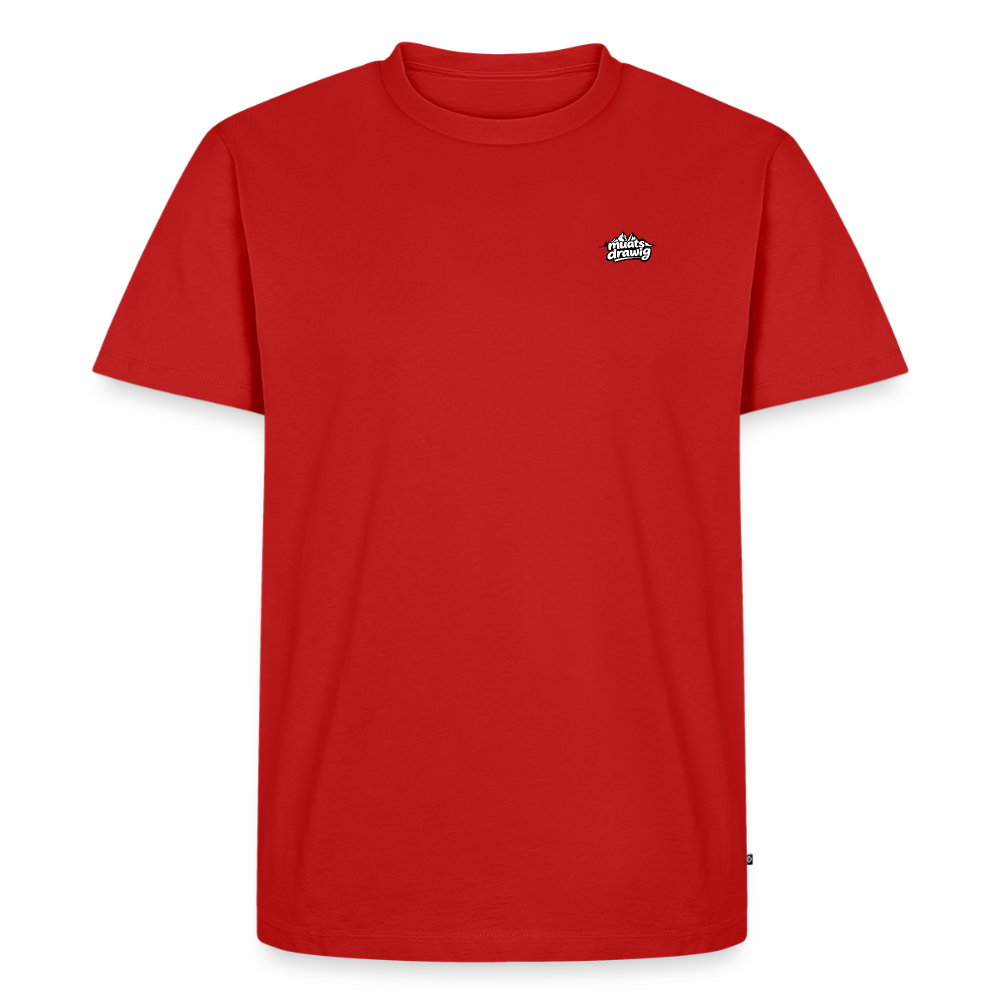 Männer Premium T-Shirt - muats drawig - Rot
