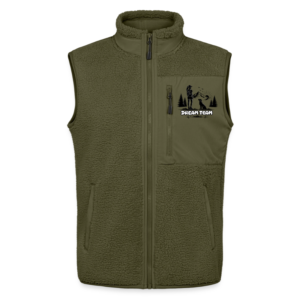 Frauen Sherpaweste - Dream Team - Khaki