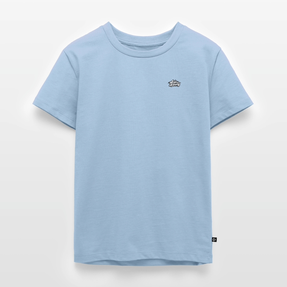 Kinder Premium T-Shirt - muats drawig - Hellblau