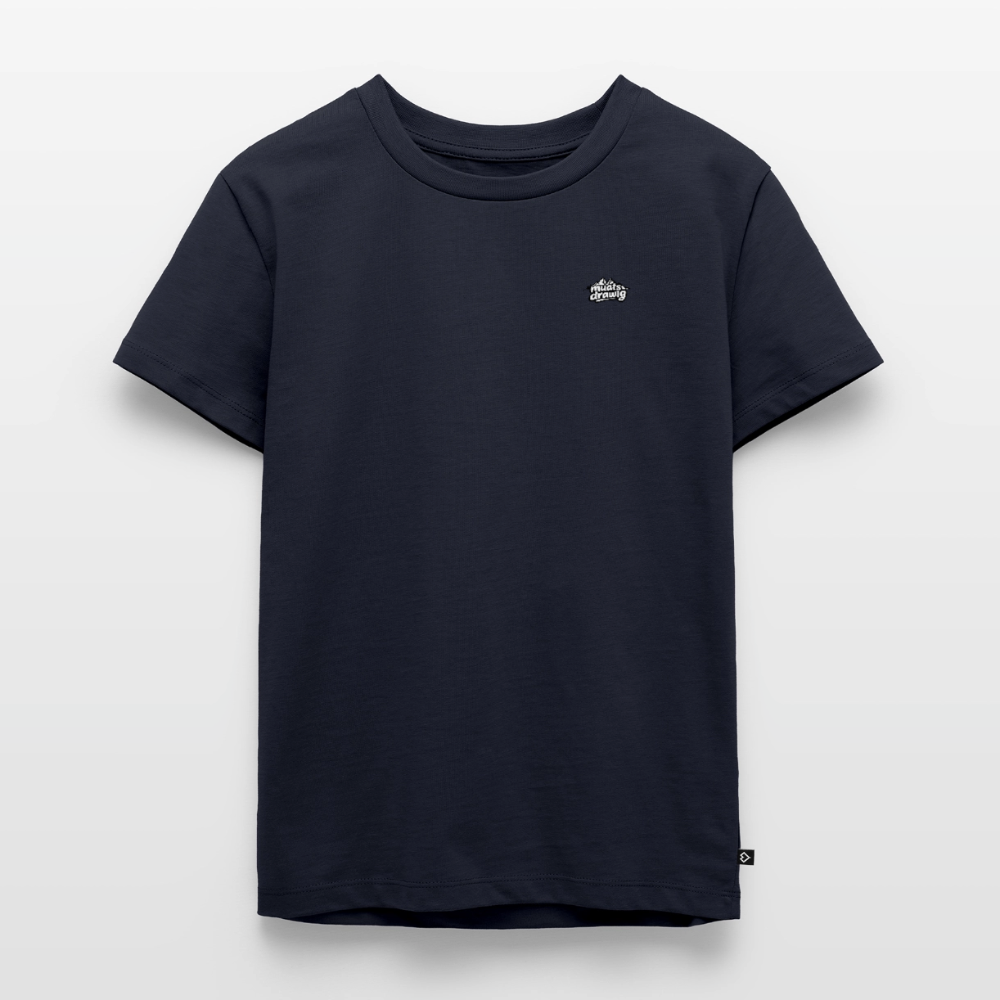 Kinder Premium T-Shirt - muats drawig - Navy