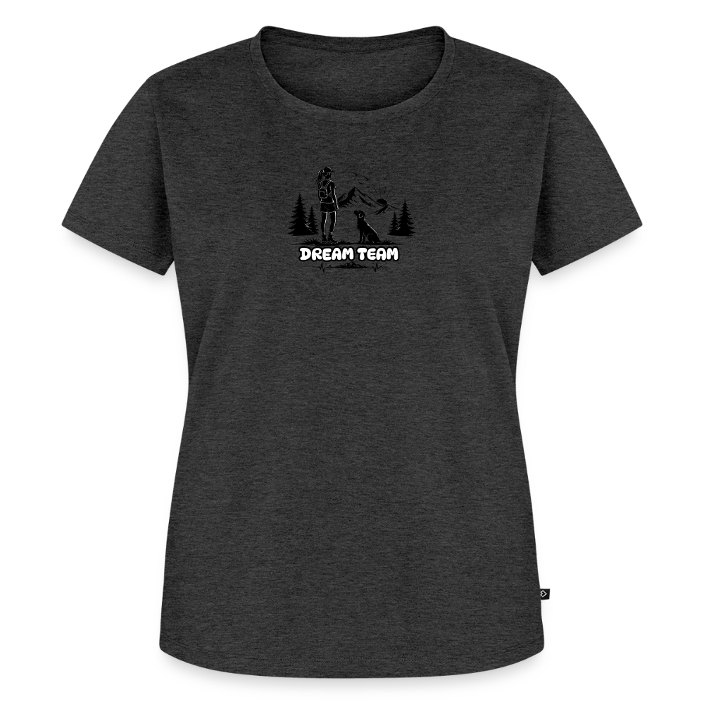 Frauen Premium T-Shirt - Dream Team - Anthrazit meliert