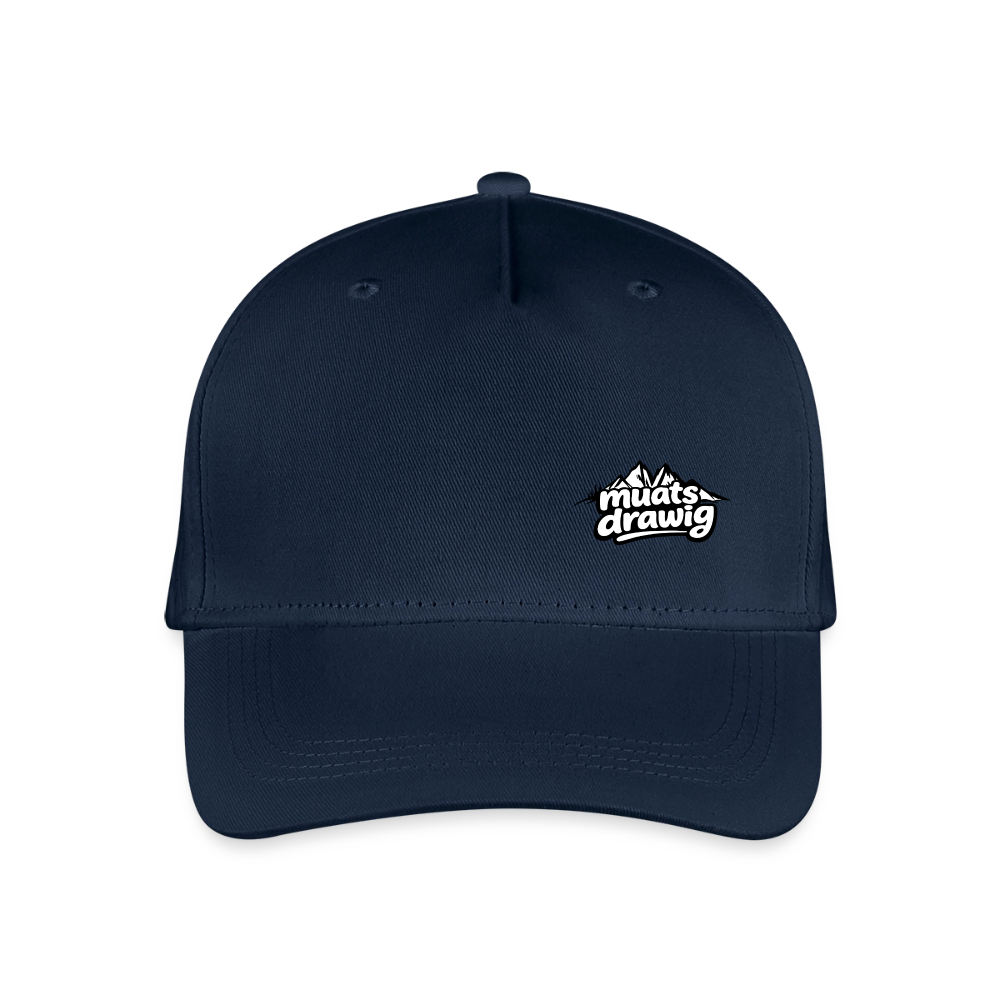 Kinder Bio Basecap - muats drawig - Navy