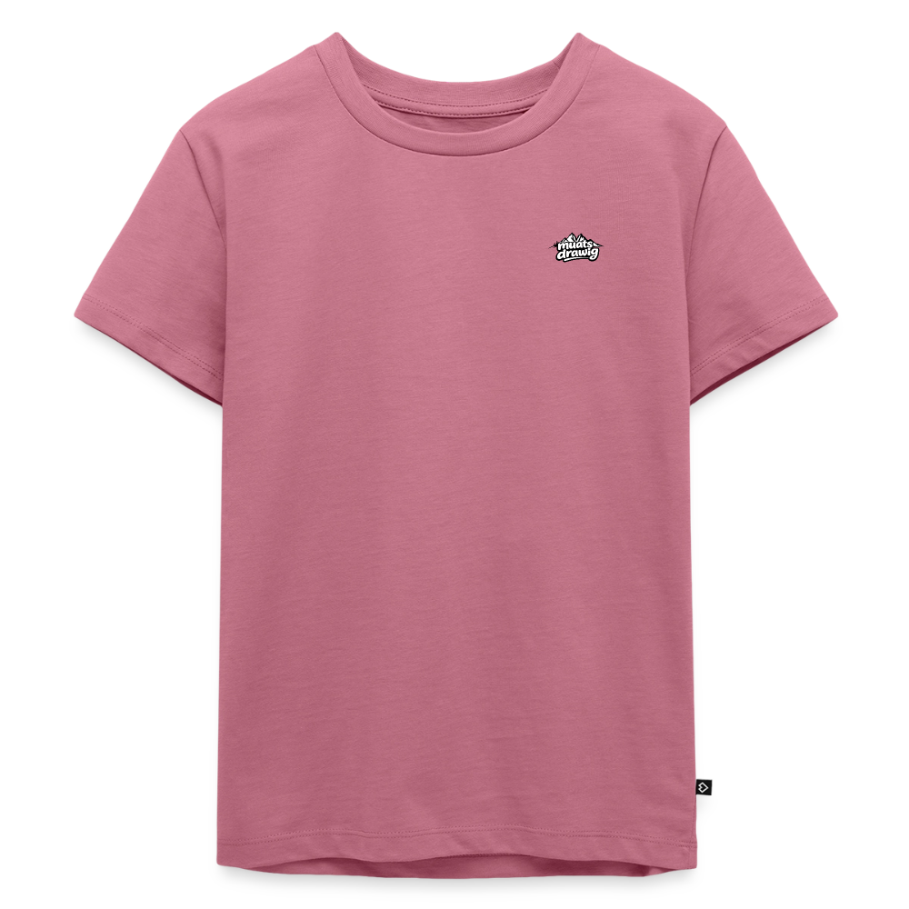 Kinder Premium T-Shirt - muats drawig - Mauve