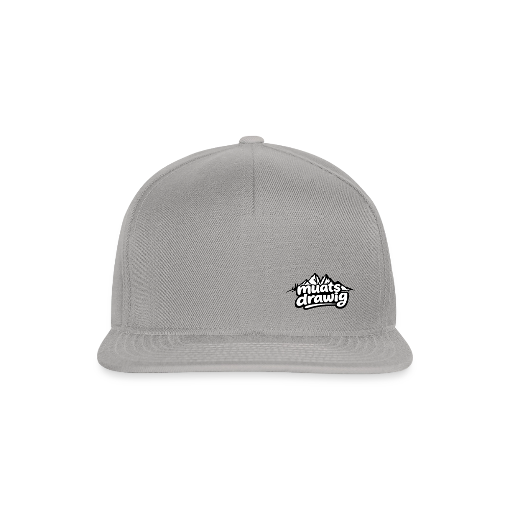 Snapback Cap Unisex - muats drawig - Graphit/Graphit