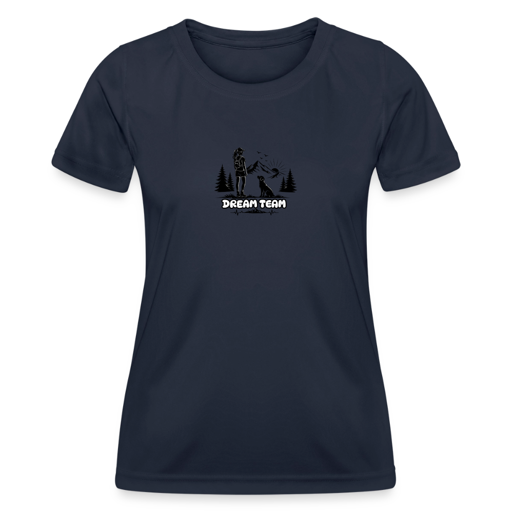 Frauen Funktions-T-Shirt - Dream Team - Navy