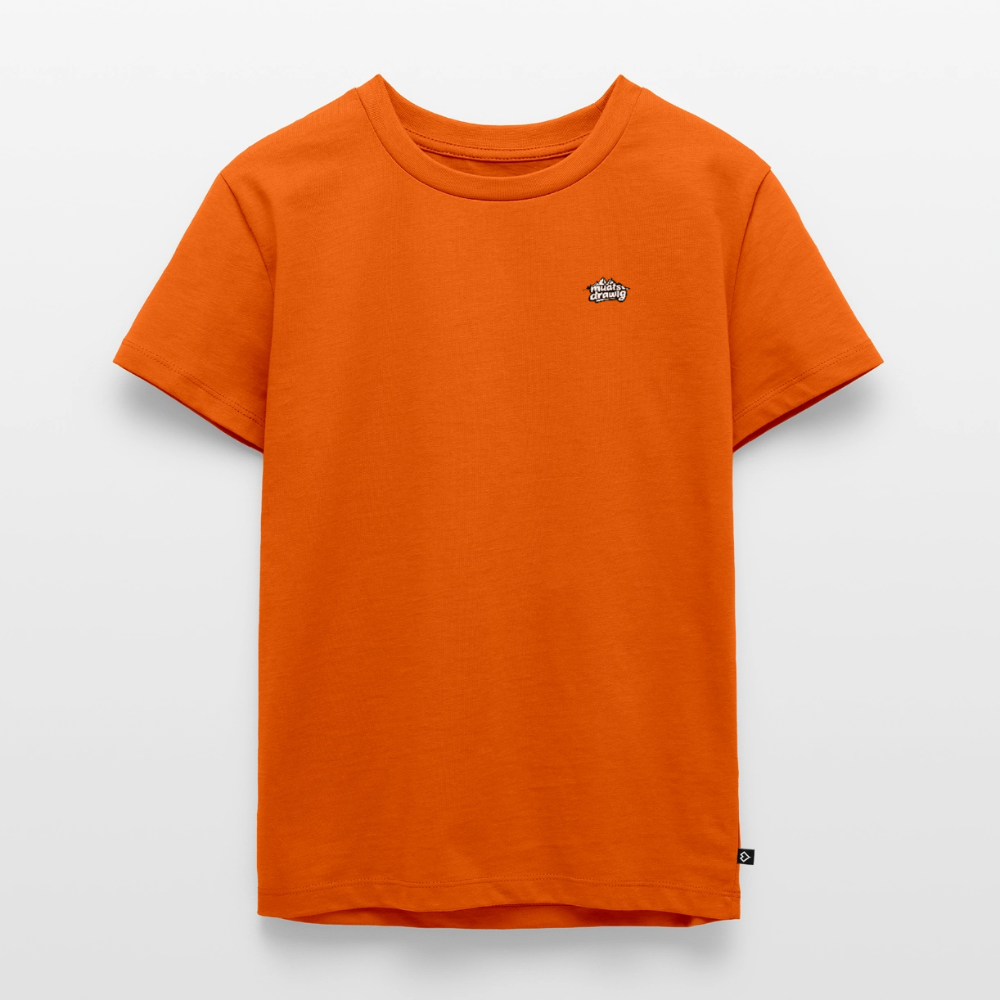 Kinder Premium T-Shirt - muats drawig - Orange 