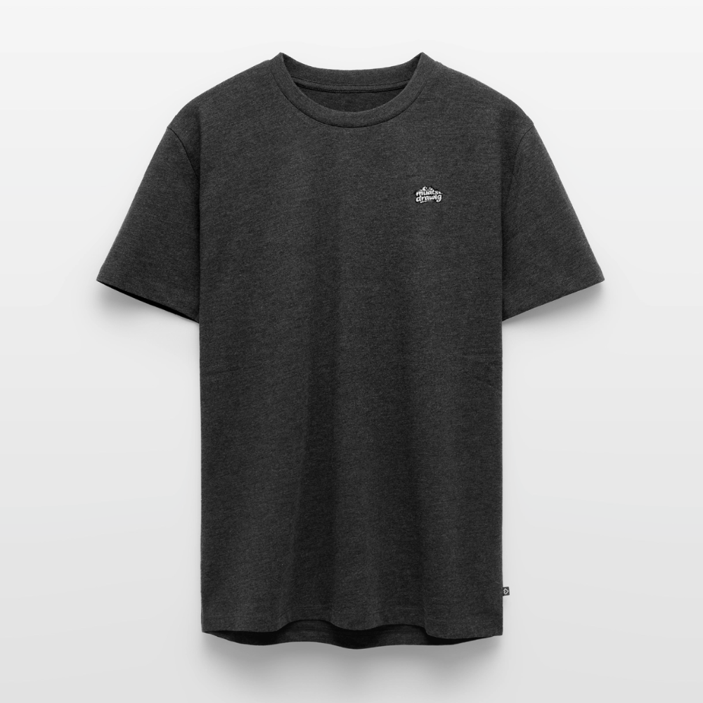 Männer Premium T-Shirt - muats drawig - Anthrazit meliert