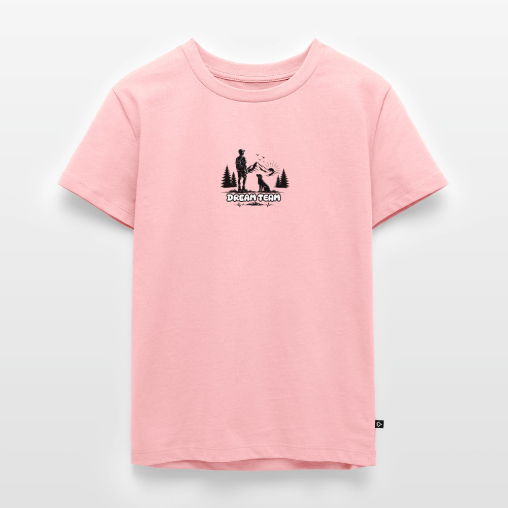 Kinder Premium T-Shirt Jungs - Dream Team - Rosa