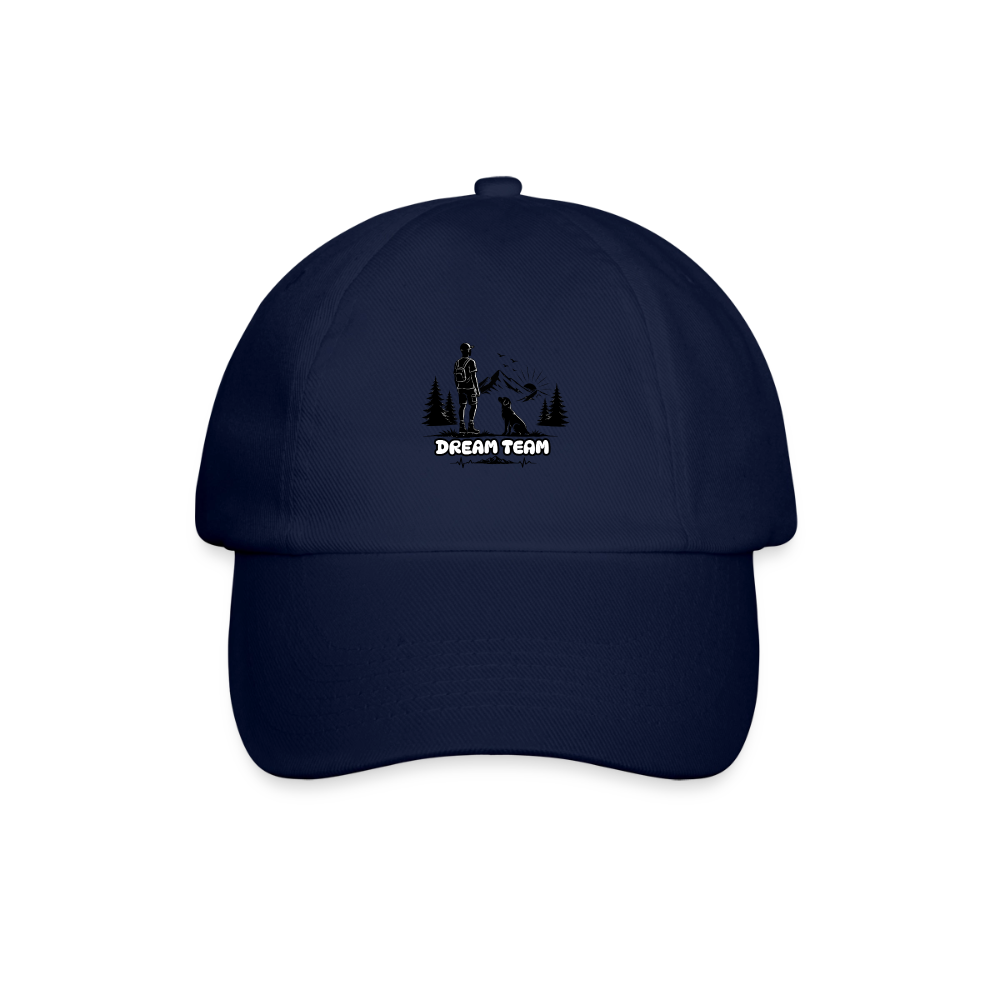 Männer Baumwoll-Baseballkappe Unisex - Dream Team - Blau/Blau