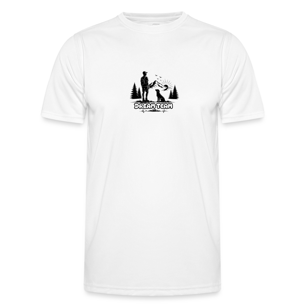 Männer Funktions-T-Shirt - Dream Team - Weiß